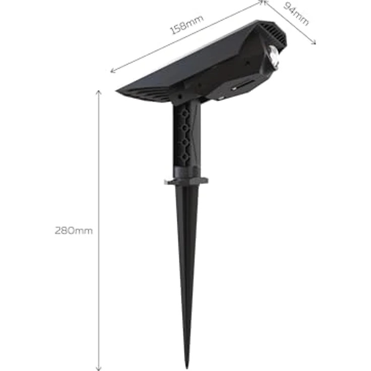Calex Smarter Elektrischer Heizkörper, 1400W mit Glasplatte, Smartphone- & Sprachsteuerung, LED-Display, Frostschutz, Timer, freistehend oder wandmontierbar, schwarzes Glas – Bild 7