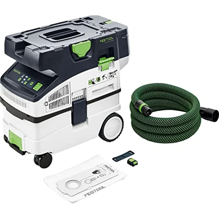 Festool Akku-Absaugmobil CLEANTEC CTMC MIDI I-Basic, mobiler Nass- und Trockensauger mit Bluetooth Autostart und 36 V Turbine – Bild 8