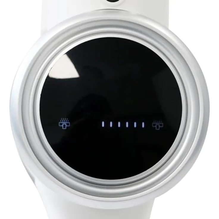 Emerio UVC-129496, Akku Staubsauger Kabellos 3-in-1 mit 3 Saugstufen, extrem Starke Saugkraft mit 24.000 Pa, HEPA H11 Filter, ohne Beutel, Zyklon, LED, langlebiger Motor, Weiß/Grau, 220 W, 0.8 liters – Bild 4