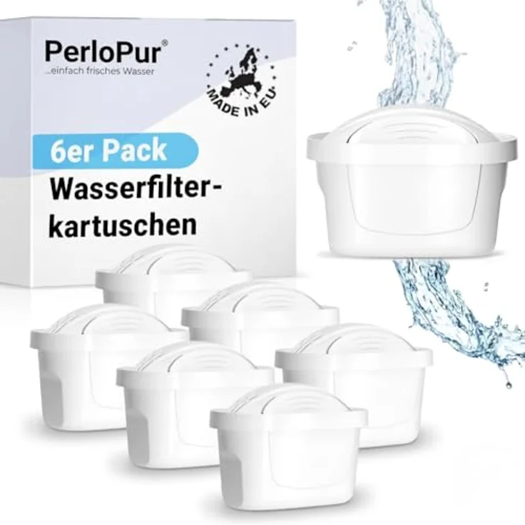 PearlCo unimax Kartuschen Pack 6 (komp. mit BRITA Maxtra Filter) – Bild 2
