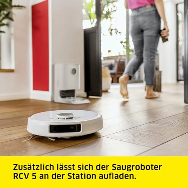 Kärcher Absaugstation RCV 5, automatische Entleerung des Staubbehälters, komfortabel per App steuerbar – Bild 3