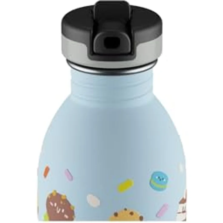 24 Bottles Urban Bottle Kids, leichte Edelstahl-Trinkflasche für Kinder, emissionsfreies Design – Bild 2