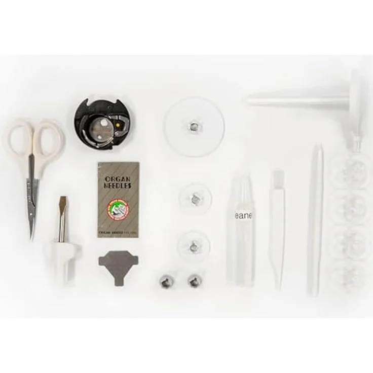 Janome MC 550e, Nähmaschine mit Grossdisplay, weiss – Bild 7
