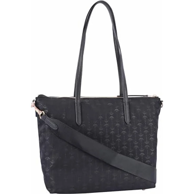 Joop! Collana Tessuto Shopper Tasche, 30 cm, schwarz, 100% Nylon – Bild 3