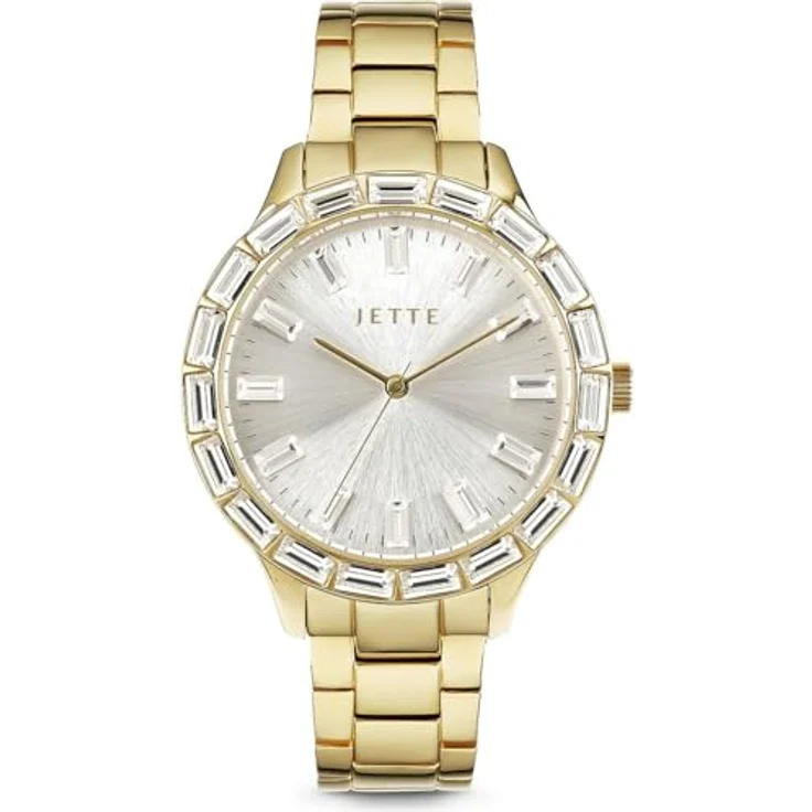 JETTE Damen-Uhr Quarz, One Size, zeitloses Design