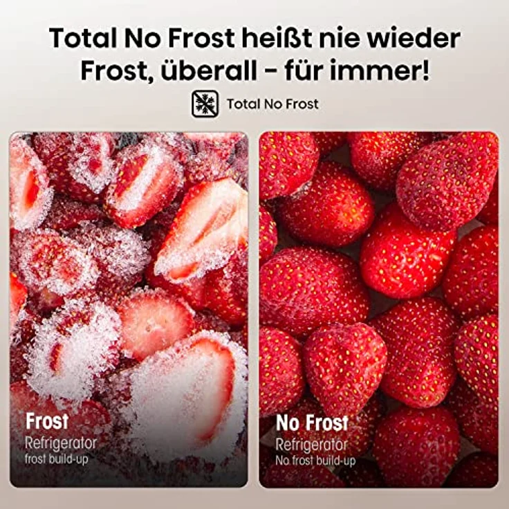 Hisense FV298N4AWE Gefrierschrank, 240 Liter Fassungsvermögen, Total NoFrost, Multi AirFlow, FastFreeze Funktion, LED Beleuchtung, weiß – Bild 5