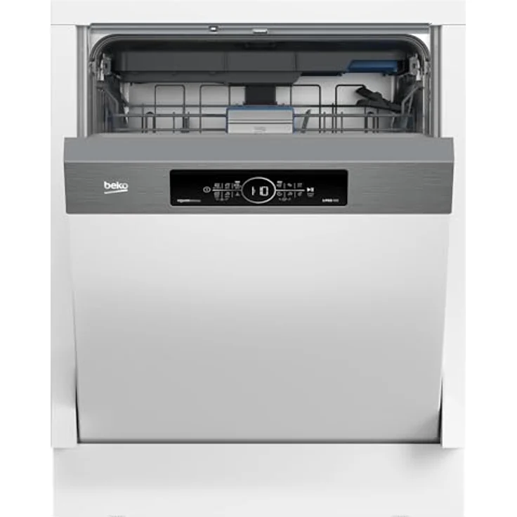 BEKO BDSN36462XP Geschirrspüler, teilintegrierbar, 14 Maßgedecke, 38 dB (A), Edelstahlblende, Smart-Funktionen – Bild 5