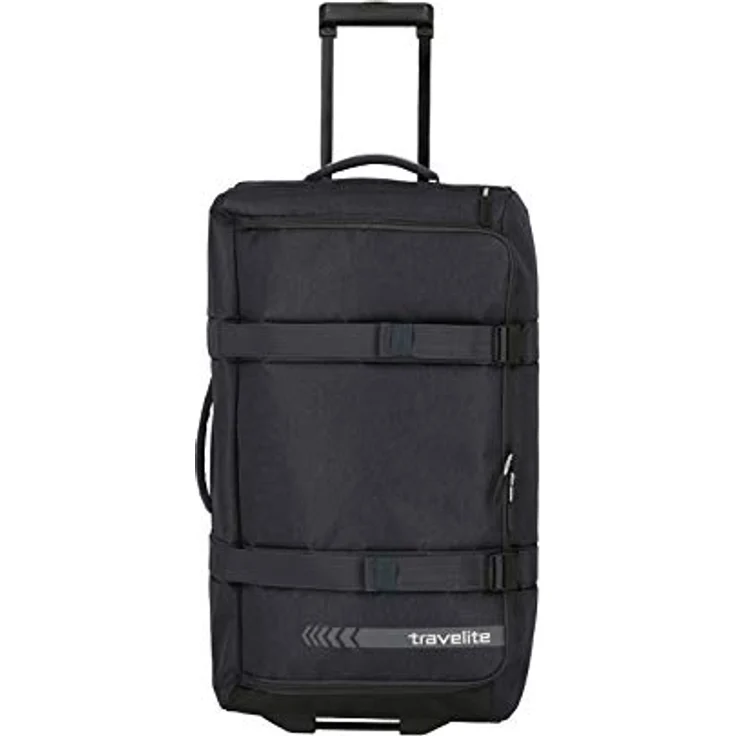 travelite Trolley Reisetasche Größe L, Gepäck Serie KICK OFF: Praktische Reisetasche mit Rollen für Urlaub und Sport, 68 cm, 65 Liter – Bild 2
