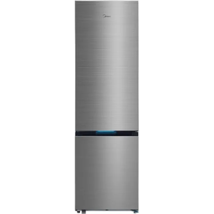 Midea MDRB600MIC46 Kühl-Gefrier-Kombination, Edelstahl, 442 l Gesamtinhalt, No-Frost, Inverter-Technologie, Energieeffizienzklasse C