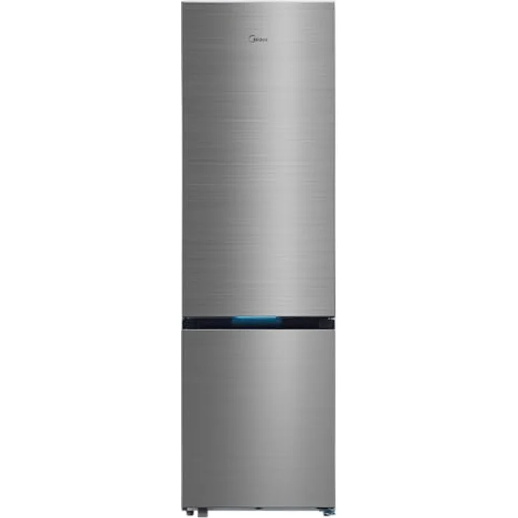 Midea MDRB600MIC46 Kühl-Gefrier-Kombination, Edelstahl, 442 l Gesamtinhalt, No-Frost, Inverter-Technologie, Energieeffizienzklasse C – Bild 1