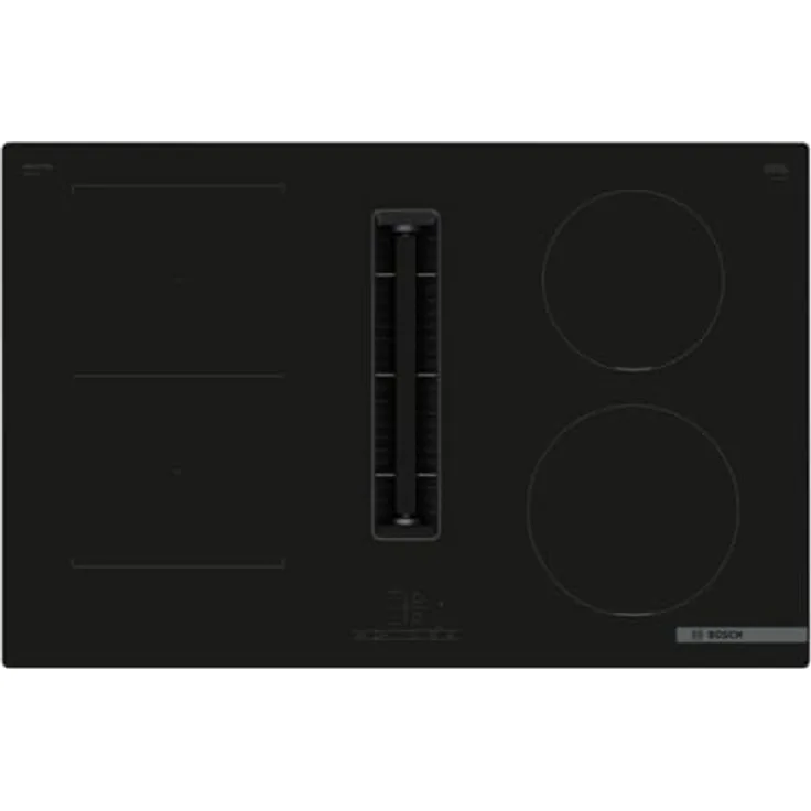 Bosch Hausgeräte BOSCH KOOKPLAAT MET AFZUIGING PVS811B16E, Kochfeld, Schwarz