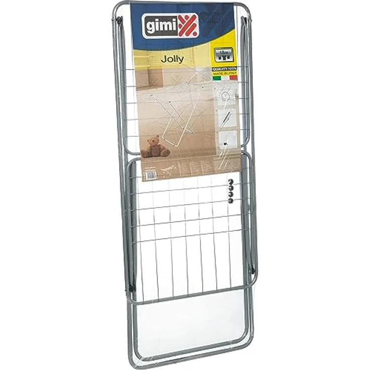 GIMI Flügelwäschetrockner JOLLY, klappbar, mit ca. 18 m Trockenlänge, Wäscheständer – Bild 5