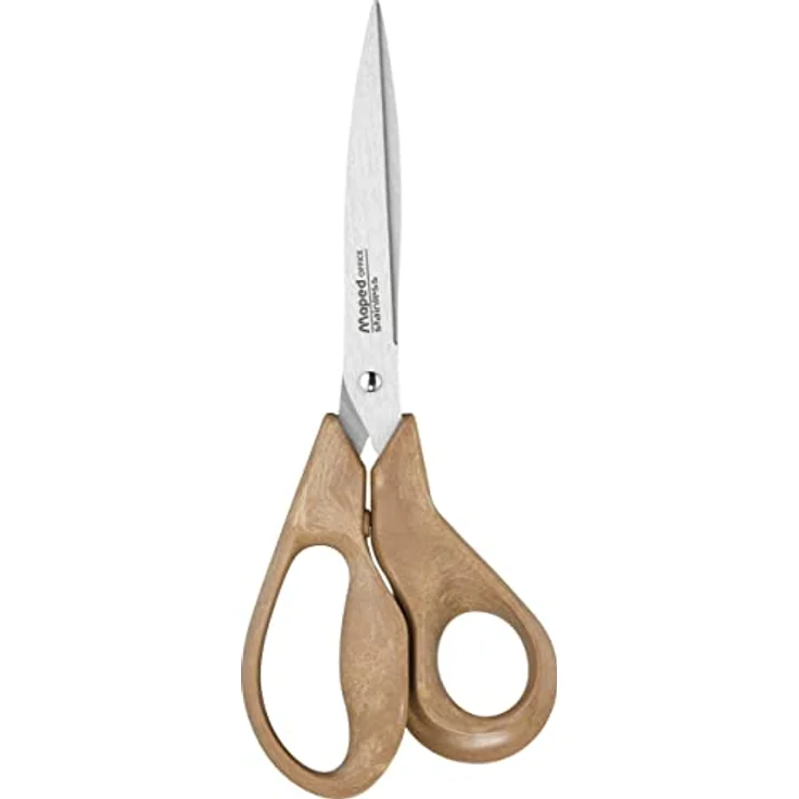 Maped - Schere ADVANCED WOOD 21 cm - asymmetrisch - braun – Bild 2