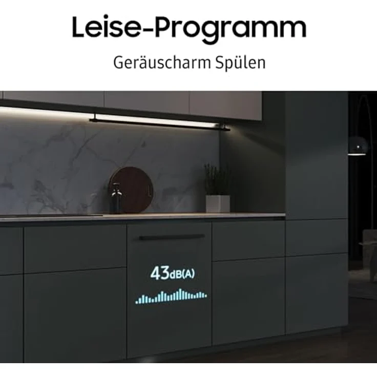Samsung DW7700B, Unterbau Geschirrspüler mit WaterJet Clean™, 60cm Silber – Bild 7