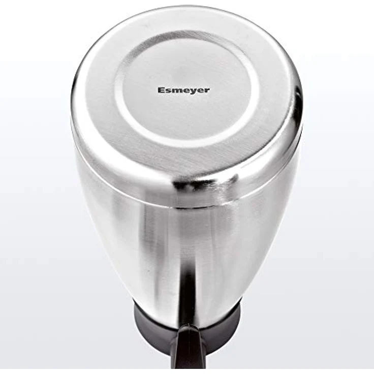 Esmeyer Isolierkanne Thermoart 1,5 Liter, Edelstahl, Silber-schwarz – Bild 6
