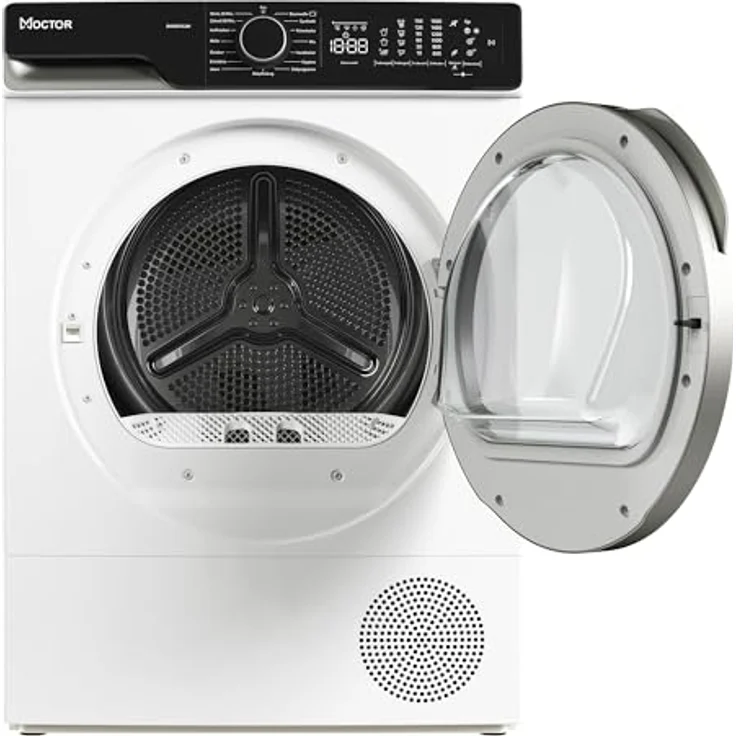 MOCTOR Wärmepumpentrockner DH9007A3W, 7 kg, 15 Programme, WI-FI VeeZyApp, Zwei-Wege-Schleudern, Startzeitauswahl, LED-Display – Bild 5
