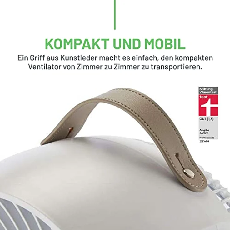 Meaco Fan 1056 – Luftumwälzer, sehr leise – perfekter Lüfter für Ihr Büro oder Ihr Schlafzimmer – mit Fernbedienung, 1065, Weiß – Bild 6