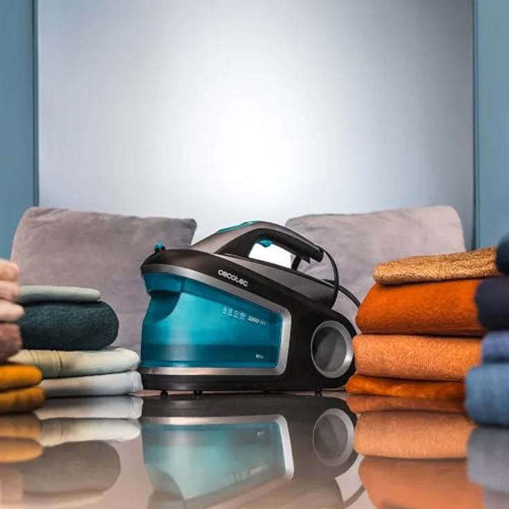 Cecotec Ironhero 3200, Dampfbügelstation mit 3200 W, 8 Bar Dampfdruck, Keramik-Bügelsohle, Abschaltautomatik, Schwarz – Bild 4