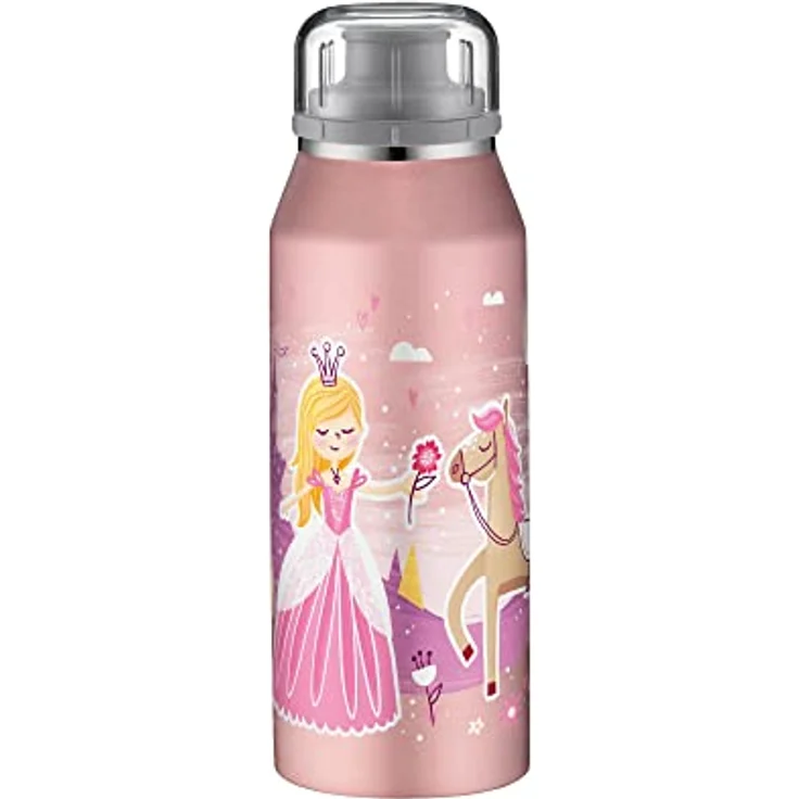 alfi isoBottle Isolier-Trinkflasche, Edelstahl, Rosa, 350ml – Bild 2