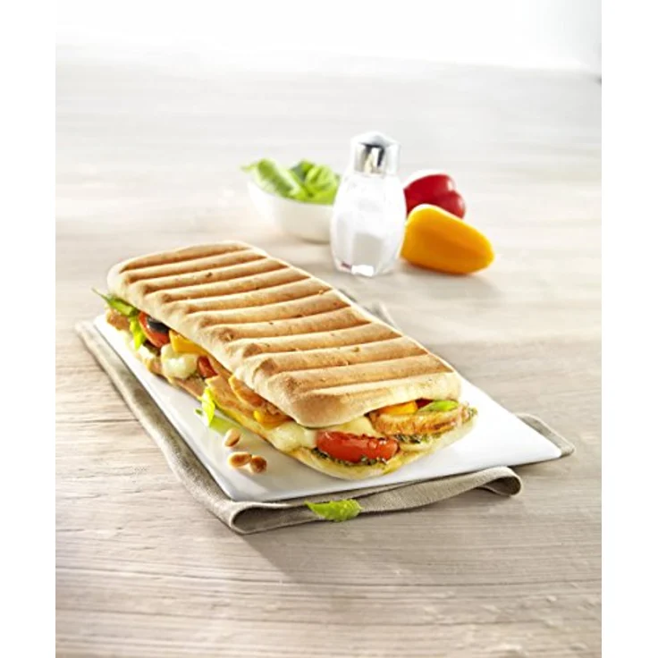 Moulinex SM156D Ultracompact Metal Sandwich-Maker, Platten mit Antihaftbeschichtung – Bild 6