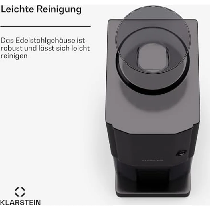 ONECONCEPT Eiswürfelmaschine Icebreaker, Elektrischer Ice Maker mit 15 kg/h Leistung, schwarz – Bild 6