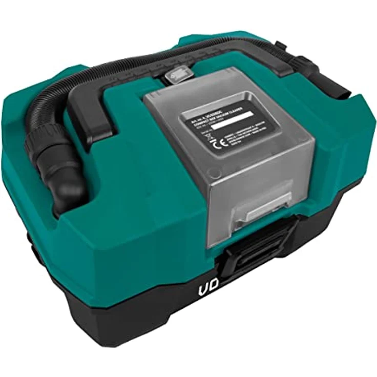 VONROC Tragbarer Allzweckstaubsauger, 20V Nass- und Trockensauger mit 15 l Behältervolumen und Elektrowerkzeugadapter, ohne Akku und Schnellladegerät – Bild 4