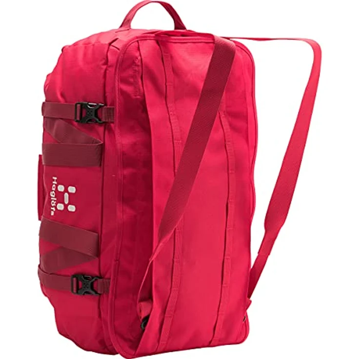 Haglöfs Cargo 60 Rucksack, Unisex, für Erwachsene, Scharlachrot/Dala Rot, Einheitsgröße - Mit erweiterbarer Tasche und Kompressionsriemen – Bild 4