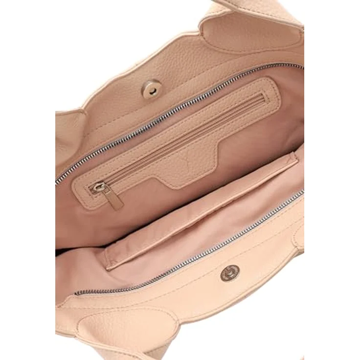 SURI FREY Shopper SFY Nessy, Feinsynthetik mit längenverstellbarem Umhängeriemen, edle Echtleder-Optik, uni-design – Bild 7