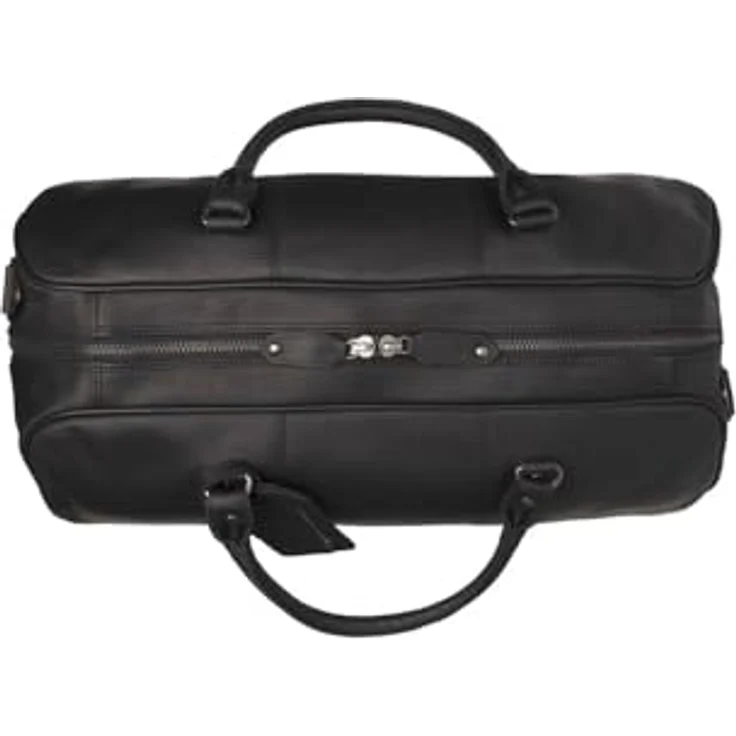 The Chesterfield Brand William Weekender Reisetasche, 100% Leder, 53 cm, schwarz – Bild 4
