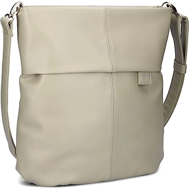 Zwei Mademoiselle M12, Handtasche in Grau, leicht und praktisch für den Alltag – Bild 1
