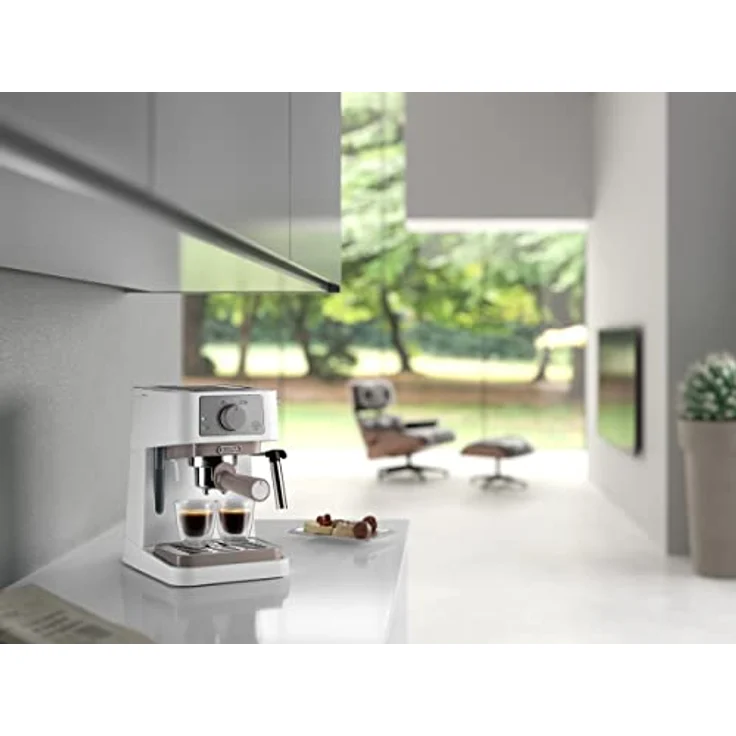De'Longhi COFFEE MACHINE CLAS EC260.W DELONGHI, Siebträgermaschine, Weiss – Bild 3