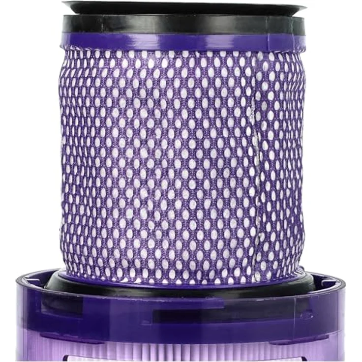 vhbw Staubsaugerfilter kompatibel mit Dyson SV17, V11 Animal Plus, SV15 - Schmutzfilter, Filtereinheit, abwaschbar, weiß – Bild 5