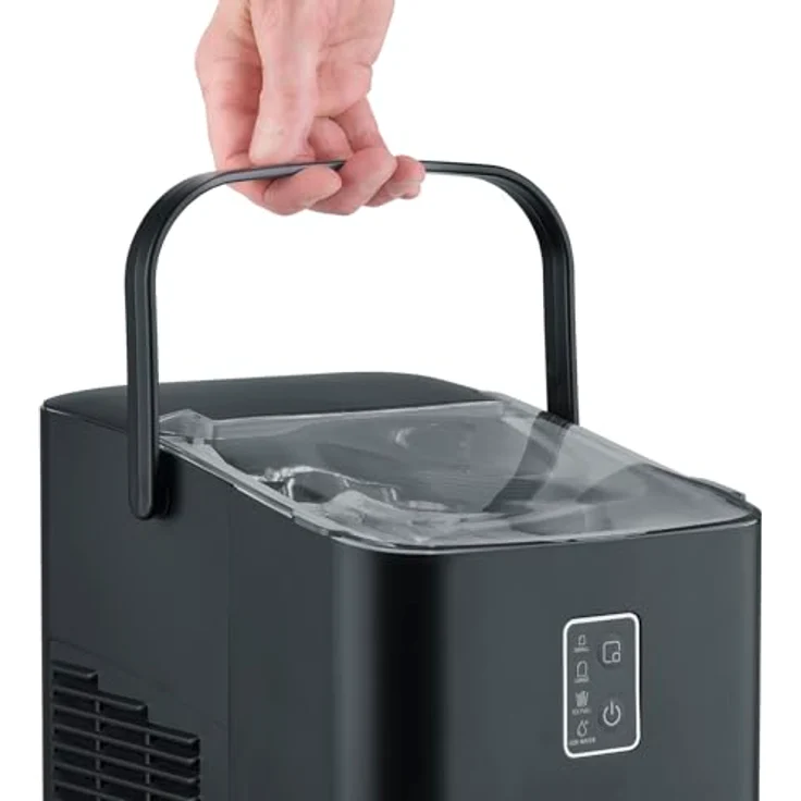 Caso Eismaschine IceChef Compact 3401, leiser Eiswürfelbereiter in modernem Design – Bild 6