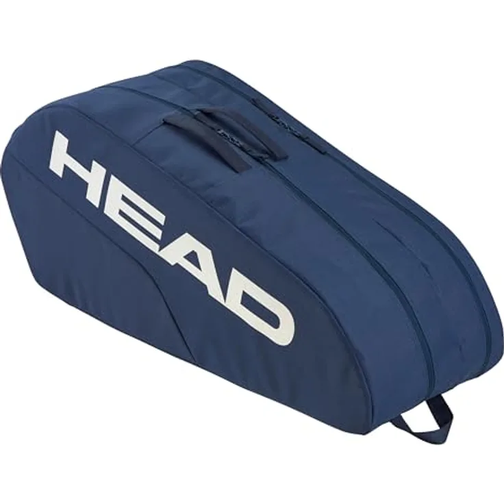 Head Sporttasche Base Racquet Bag M, Tennistasche mit Platz für 6 Schläger, Rucksack-Konstruktion und Außentasche für Zubehör