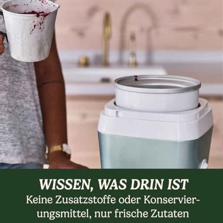 Cuisinart I31GE Iced Dessert Maker Eismaschine, 1,4 Liter, pistaziengrün – Bild 5