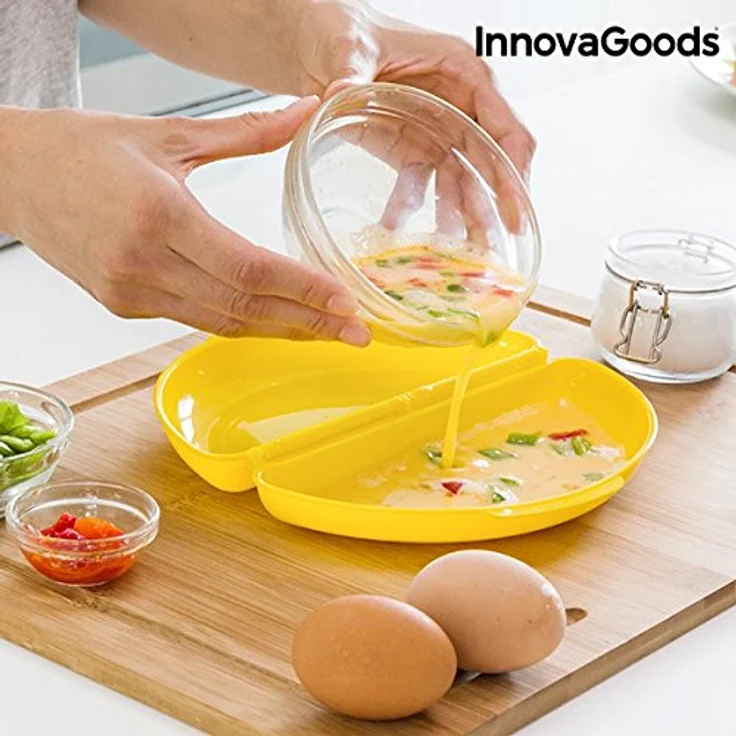 InnovaGoods Omlette Maker für die Mikrowelle – Bild 5