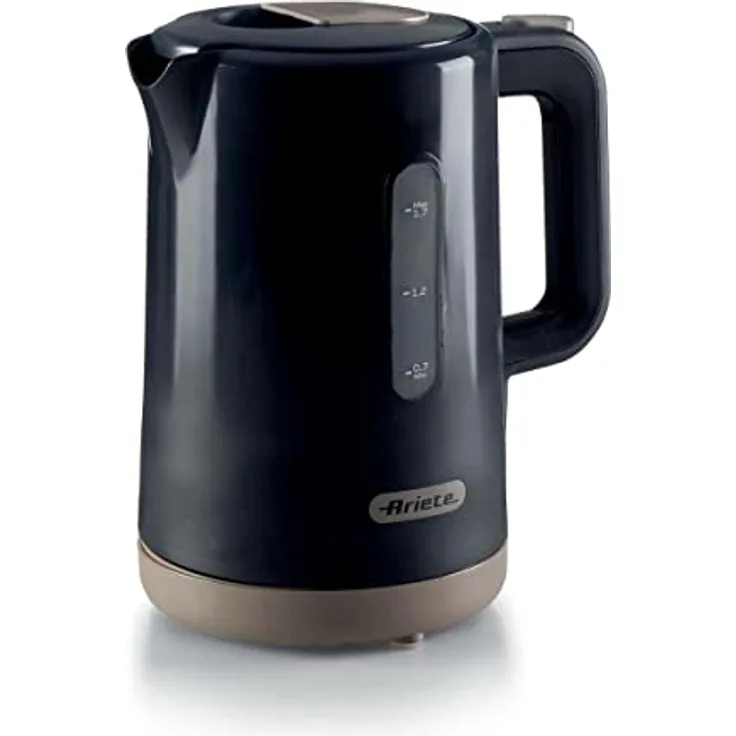 Ariete 2846/00 Wasserkocher, grau, Kunststoff, 2200 W, 1,7 l
