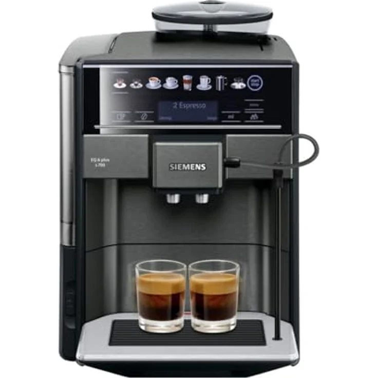 Siemens EQ.6 plus TE657319RW Kaffeevollautomat, schwarz – Bild 6