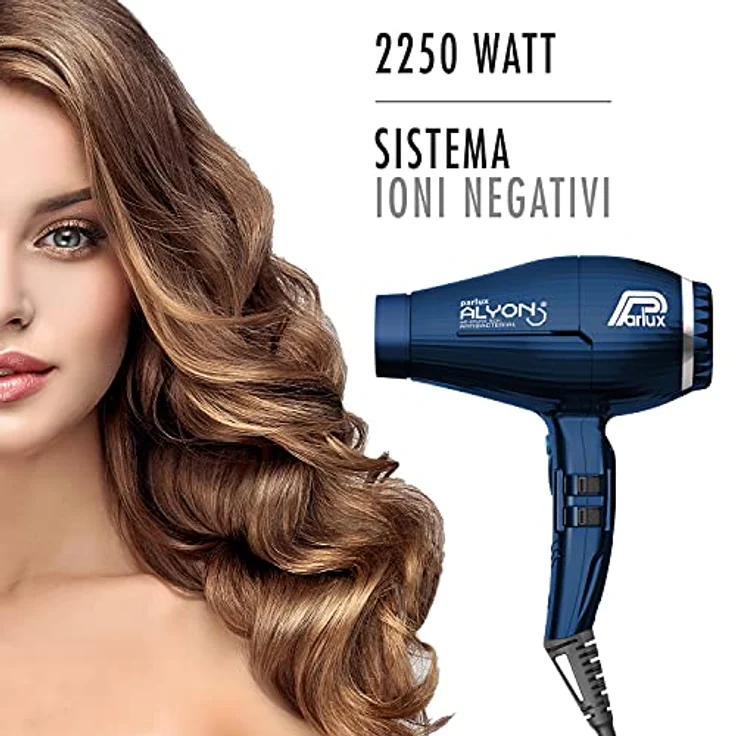 Parlux ALYON azul noche zum schnellen Trocknen der Haare, mehr Volumen oder Schwung – Bild 4