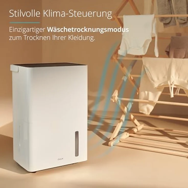 Duux Bora Smart Luftentfeuchter - 20L/24h - Raumentfeuchter für jeden Raum bis 40 m² - Steuerbar mit App - Luftentfeuchter Keller mit Wäschetrocknungsmodus - Elegant & leise - Duux – Bild 2