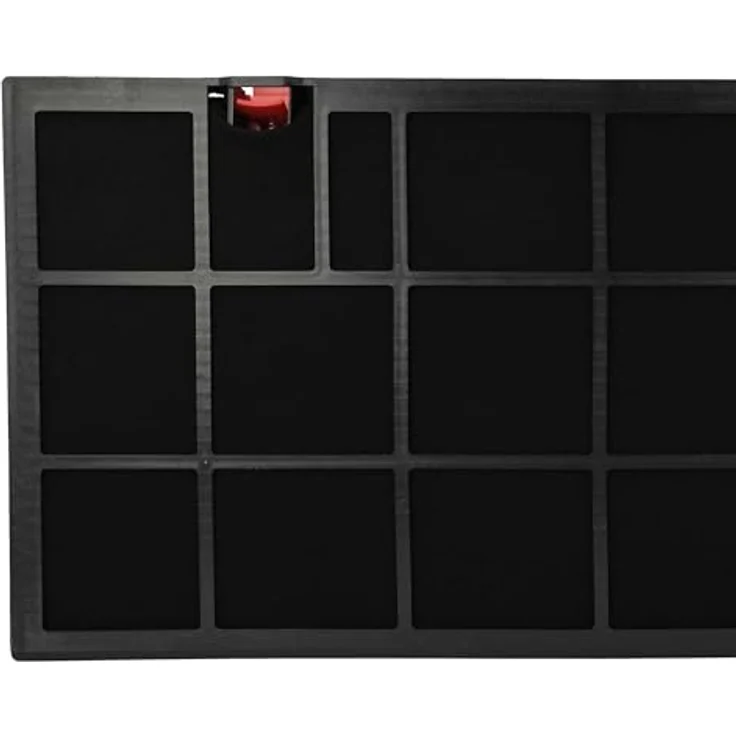 vhbw Aktivkohlefilter kompatibel mit Faure CHE200B, 942120493 Dunstabzugshaube, schwarz – Bild 5