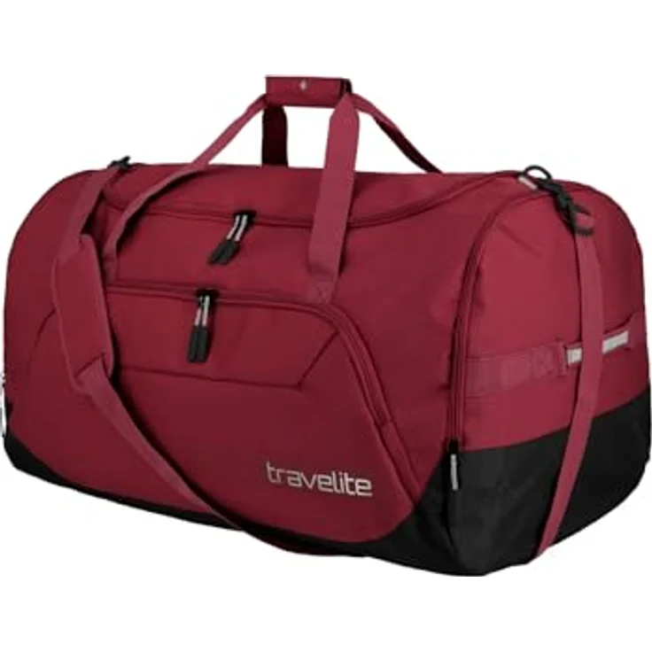 Travelite Kick Off Reisetasche XL, 70 cm, rot, 100% Polyester, ideal für Reisen & Sport – Bild 3