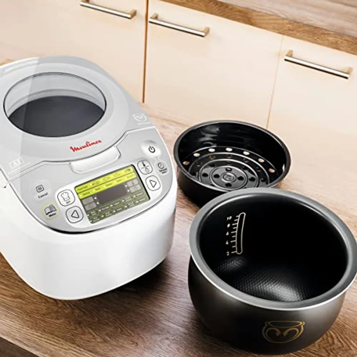 Moulineux MK812121 Multikocher Advance Color Blanco, 5L, Aluminium, Weiß, 750 Watt – Bild 9