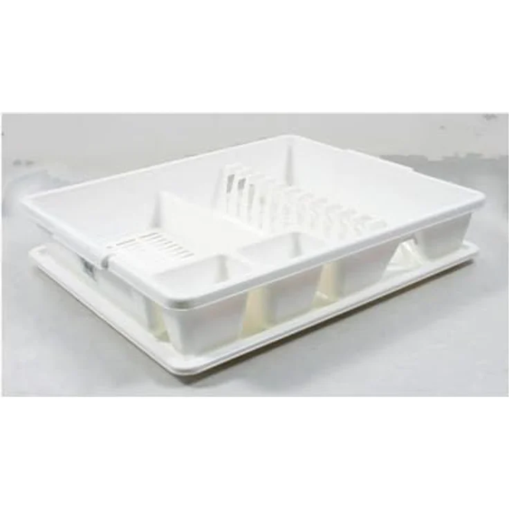 Tontarelli Scolap Abtropfgestell für Spüle, weiß, 47 x 38 x 8,5 cm, praktisches Spülutensil – Bild 2