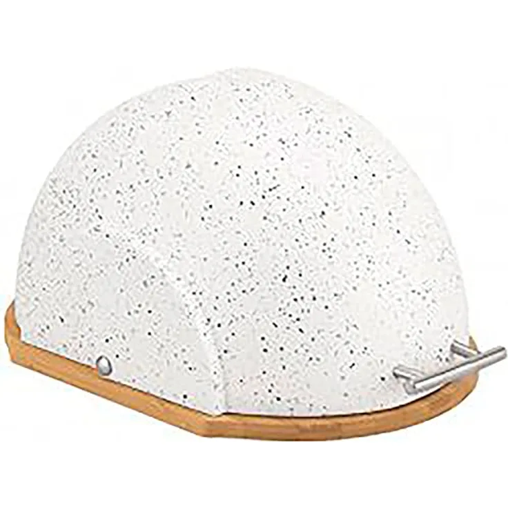 Maestro MR-1678-G Brotkasten, Schiebedeckel, Brot- und Gebäckaufbewahrungsbehälter, Modernes Design, Bread Box, Weiß
