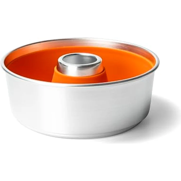 Omnia Silikonform Maxi 3L, flexible Backform in Orange für köstliche Sahnekreationen – Bild 2