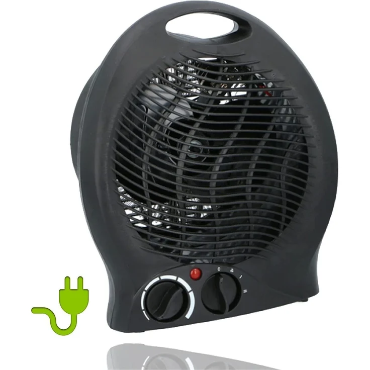 TK Gruppe Heizstrahler Elektroheizung Badezimmer Konvektor Elektroheizkörper, 1500 Watt, weiß