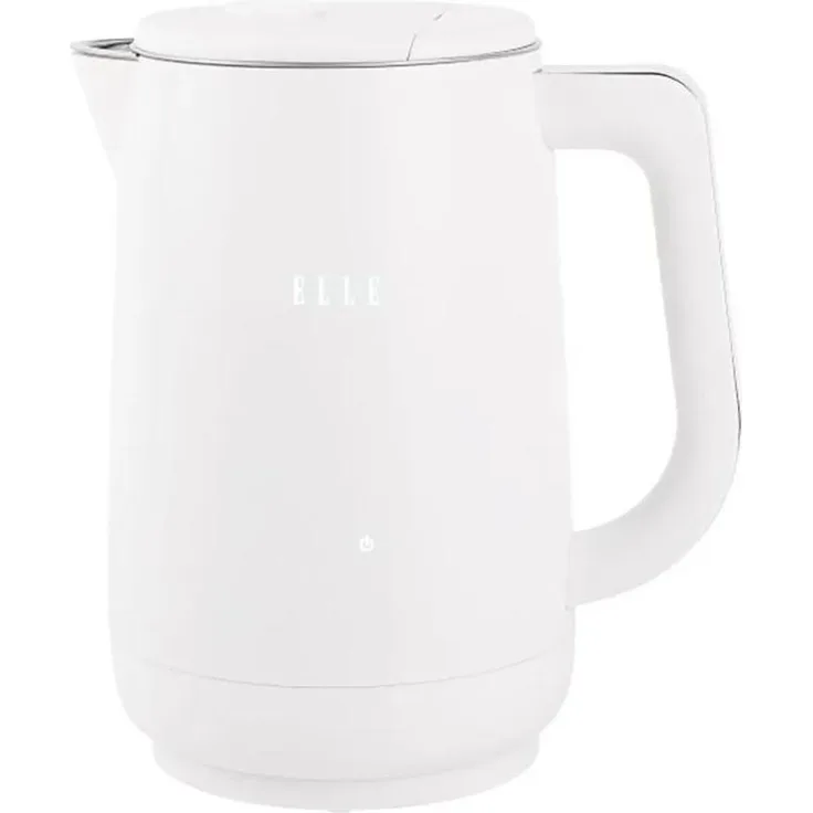 Elle Wasserkocher 1,7l, elektrischer Wasserkocher mit 2200 Watt, Überhitzungsschutz und ergonomischem Griff, EU Plug 220V