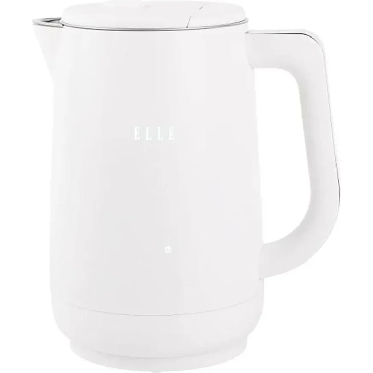 Elle Wasserkocher 1,7l, elektrischer Wasserkocher mit 2200 Watt, Überhitzungsschutz und ergonomischem Griff, EU Plug 220V