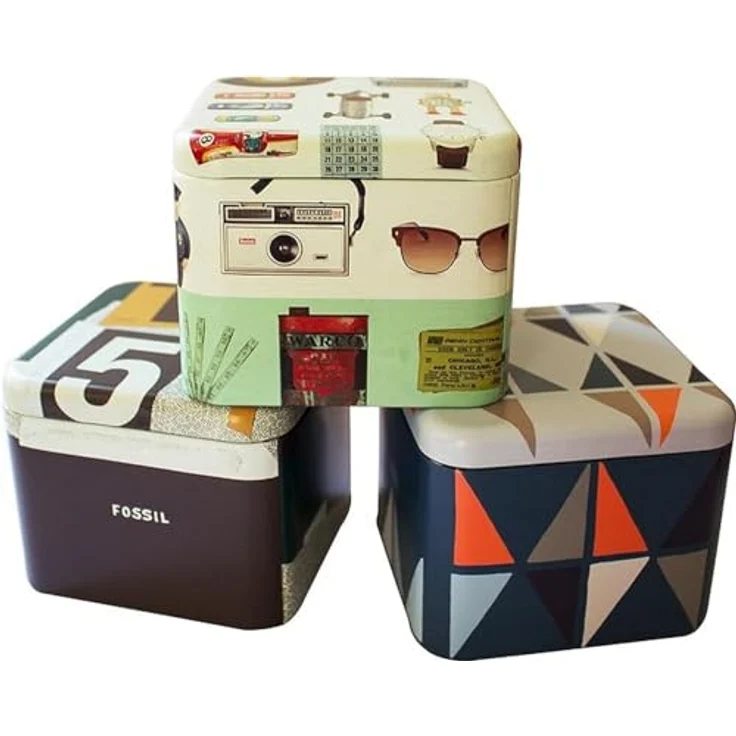 Fossil Herrenuhr Grant, mechanisches Automatikwerk, 45mm Silbernes Edelstahlgehäuse mit Lederarmband, ME3099 – Bild 4